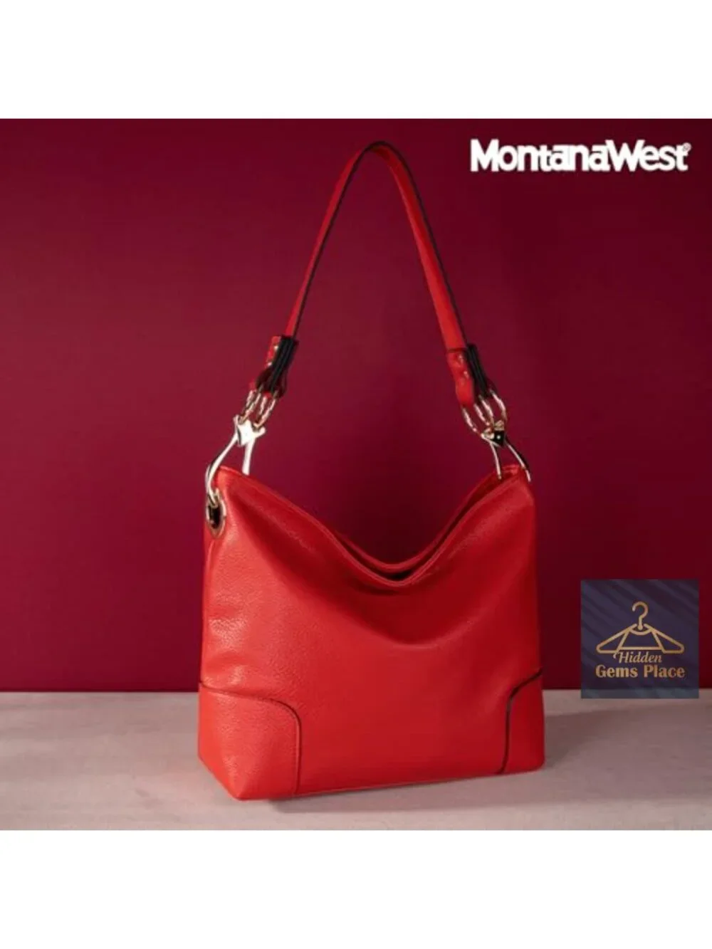 Faux Leather Hobo Bag Top Handle Satchel Shoulder Purse Bucket Handbag Wide